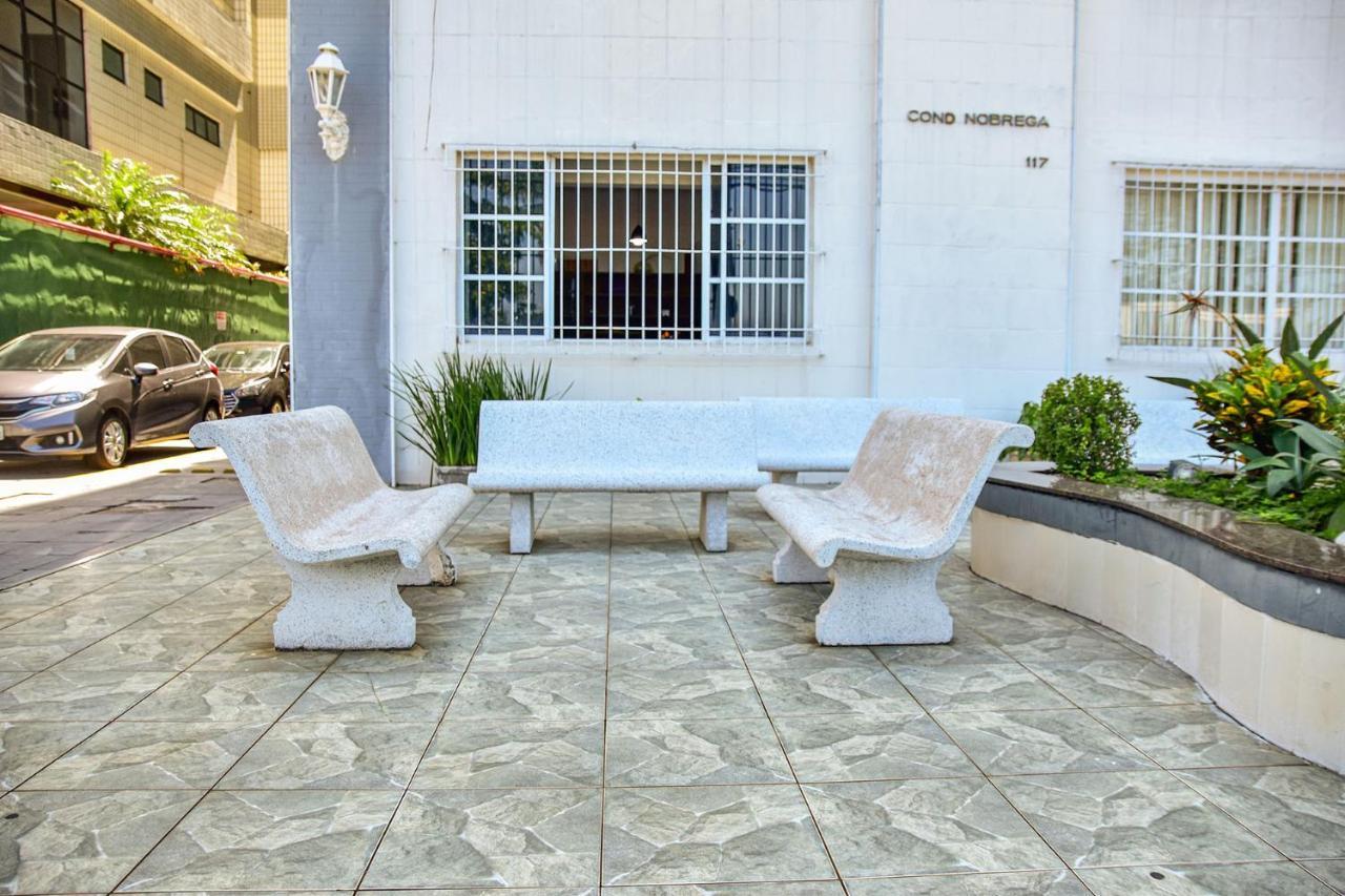 Charmoso Apto A Beira-Mar Com Wi-Fi Em Santos Sp Apartment Ngoại thất bức ảnh