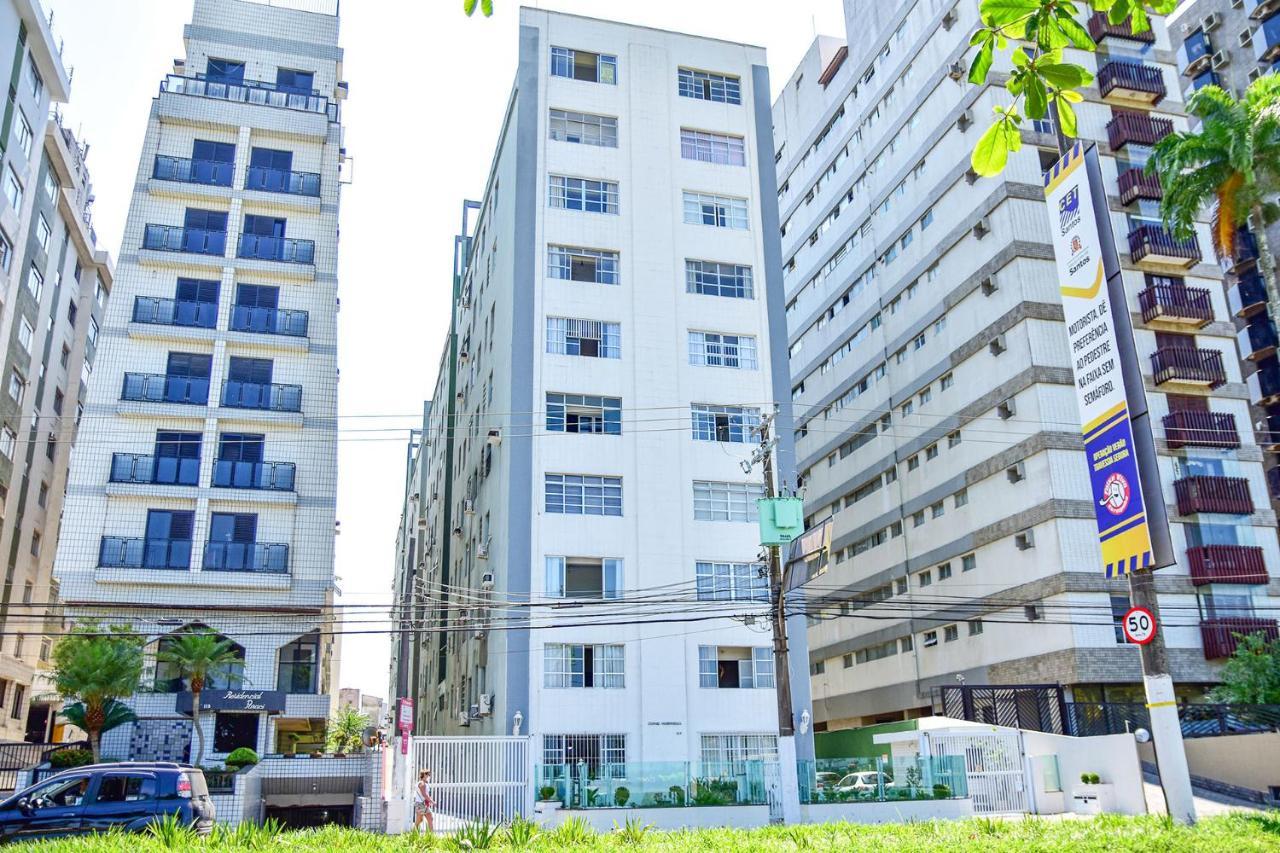 Charmoso Apto A Beira-Mar Com Wi-Fi Em Santos Sp Apartment Ngoại thất bức ảnh